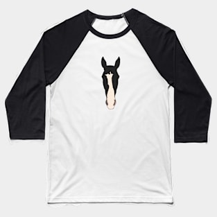 Bay Mare - Minimalist Design Baseball T-Shirt